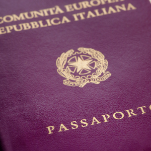 passaporto: immigrazione in italia