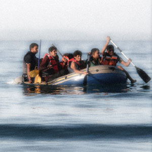 crisi migratoria europea: barconi